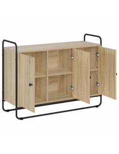 Credenza Rovere Sonoma 102 x 35 x 75 cm Legno ingegnerizzato 2