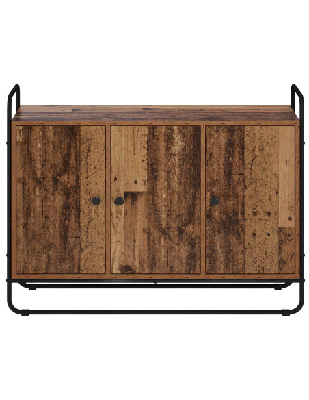Credenza Legno antico 102 x 35 x 75 cm Legno ingegnerizzato