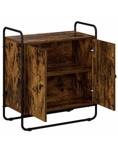 Credenza Rovere Fumo 68 x 35 x 75 cm Legno ingegnerizzato 2