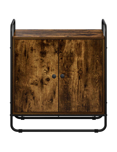Credenza Rovere Fumo 68 x 35 x 75 cm Legno ingegnerizzato