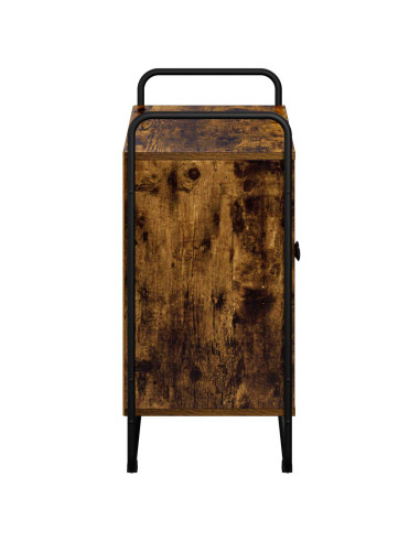 Credenza Rovere Fumo 68 x 35 x 75 cm Legno ingegnerizzato