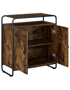 Credenza Rovere Fumo 68 x 35 x 75 cm Legno ingegnerizzato 2