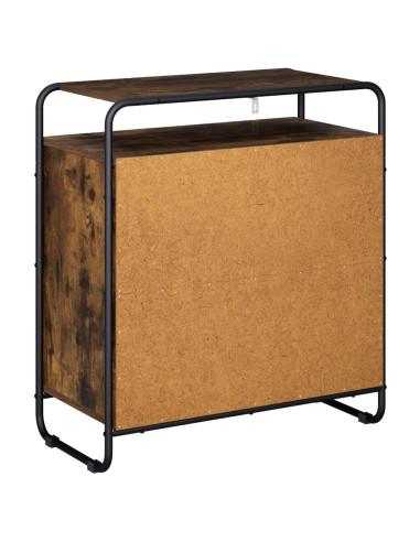 Credenza Rovere Fumo 68 x 35 x 75 cm Legno ingegnerizzato