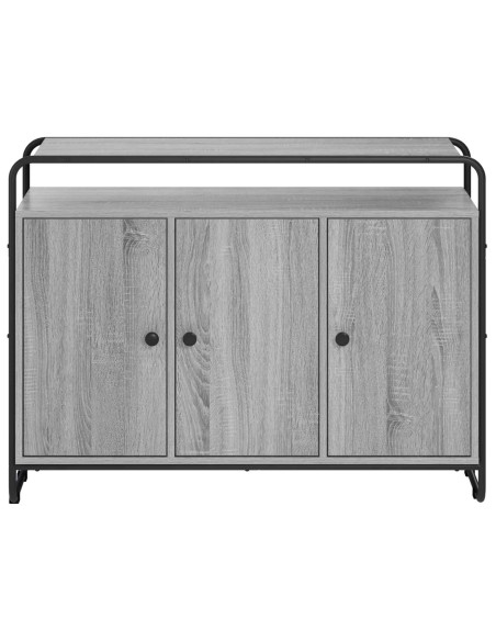 Credenza Sonoma grigio 102 x 35 x 75 cm Legno ingegnerizzato