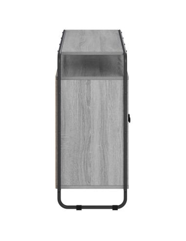 Credenza Sonoma grigio 102 x 35 x 75 cm Legno ingegnerizzato