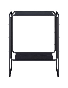 Credenza Rovere Nero 60 x 38 x 75 cm Legno ingegnerizzato 2