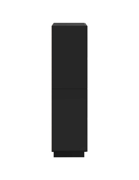 Credenza Nero 79 x 41 x 151 cm Legno ingegnerizzato