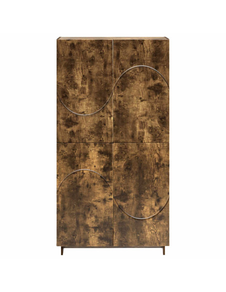 Credenza Rovere Fumo 79 x 41 x 151 cm Legno ingegnerizzato