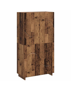 Credenza Legno di quercia 79 x 41 x 151 cm Legno ingegnerizzato 2