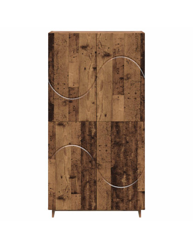 Credenza Legno di quercia 79 x 41 x 151 cm Legno ingegnerizzato