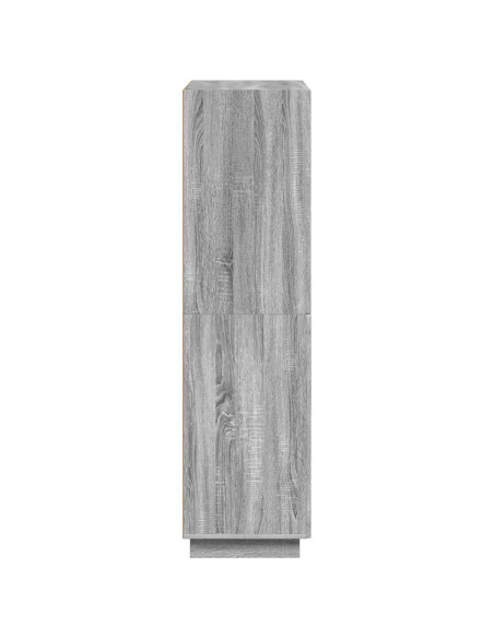 Credenza Sonoma grigio 79 x 41 x 151 cm Legno ingegnerizzato