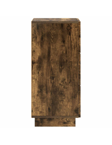 Credenza Rovere Fumo 33,5 x 34,5 x 75 cm Legno ingegnerizzato