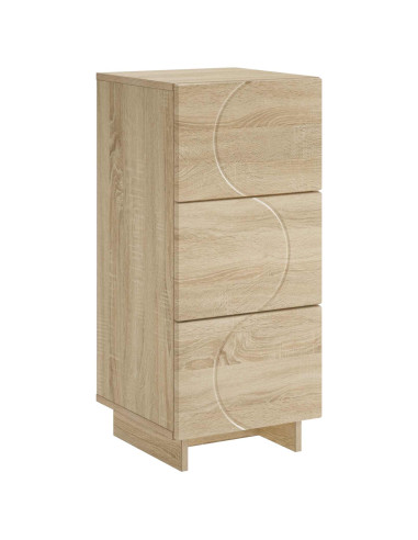 Credenza Rovere Sonoma 33,5 x 34,5 x 75 cm Legno ingegnerizzato