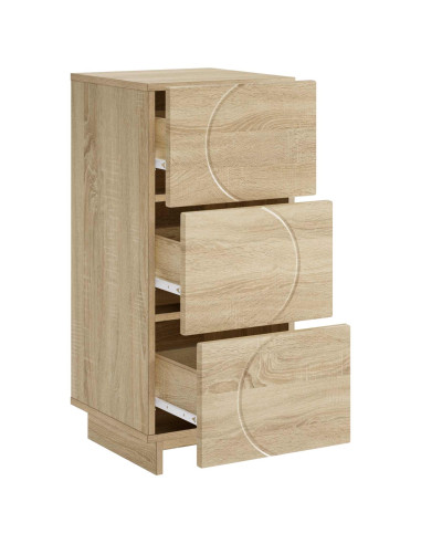 Credenza Rovere Sonoma 33,5 x 34,5 x 75 cm Legno ingegnerizzato