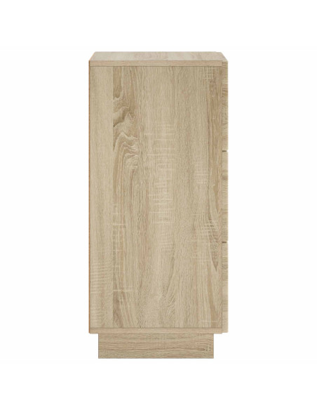 Credenza Rovere Sonoma 33,5 x 34,5 x 75 cm Legno ingegnerizzato