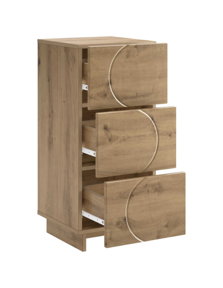 Credenza Rovere Artigianale 33,5 x 34,5 x 75 cm