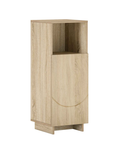 Set mobili da bagno 2 pz Rovere Sonoma Legno ingegnerizzato