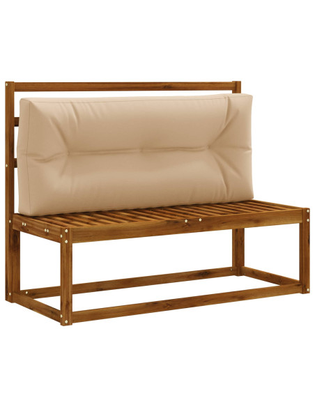 Cuscino per schienale di pallet VIANEN 100% Poliestere Sabbia