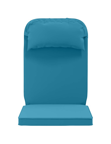 Cuscino per Lounger Sole 100% Poliestere Azzurro