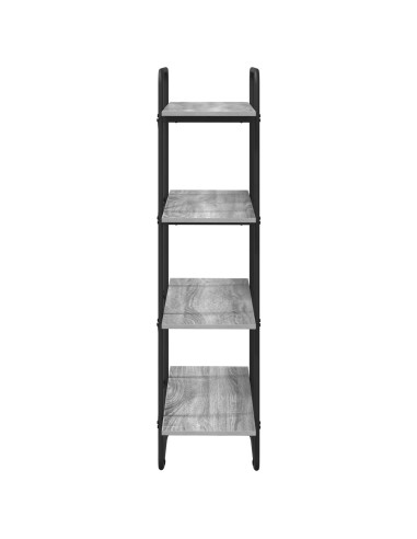 Libreria 4 livelli 60 x 35 x 140 cm PB Sonoma grigio