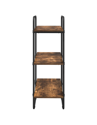 Libreria 3 livelli 60 x 35 x 105 cm PB Rovere Fumo