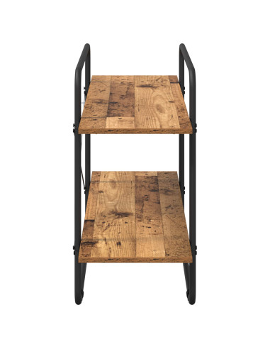Libreria 2 livelli 100 x 35 x 70 cm PB Legno di quercia