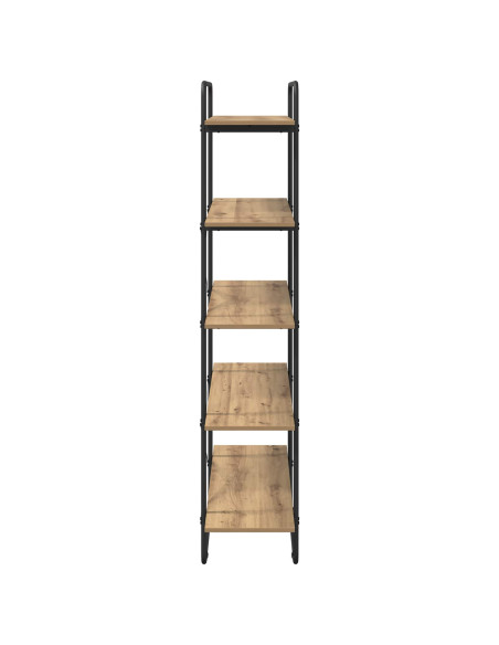 Libreria 5 livelli 100 x 35 x 175,5 cm PB Rovere Artigianale
