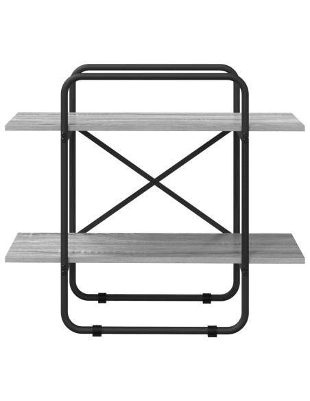 Libreria 2 livelli 60 x 35 x 70 cm PB Sonoma grigio