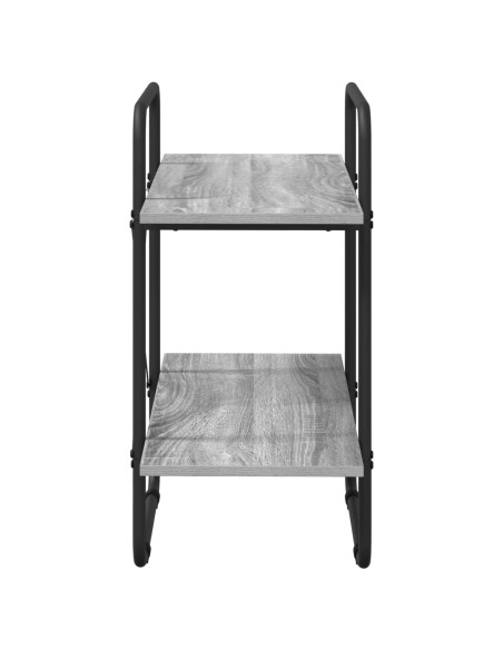 Libreria 2 livelli 60 x 35 x 70 cm PB Sonoma grigio
