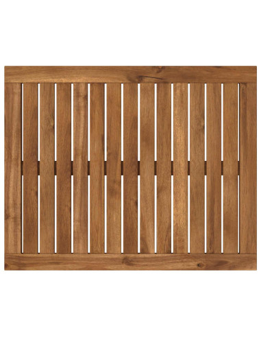 Piano del tavolo 60,5 x 49 x 2 cm Rettangolare Naturale