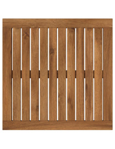 Piano del tavolo 48,5 x 49 x 2 cm Rettangolare Naturale 2