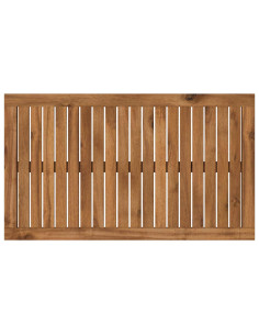 Piano del tavolo 80,5 x 47 x 2 cm Rettangolare Naturale 2