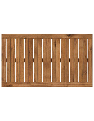 Piano del tavolo 80,5 x 47 x 2 cm Rettangolare Naturale