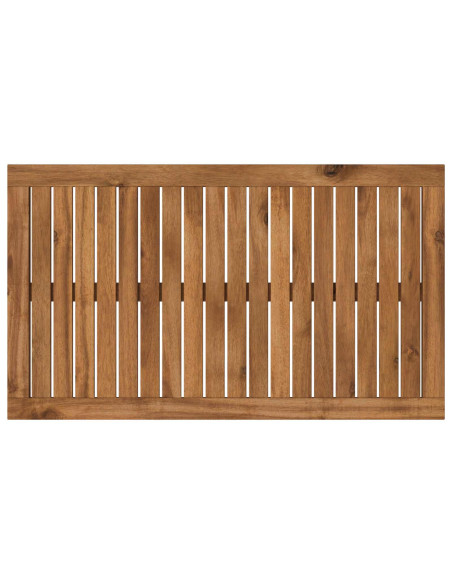 Piano del tavolo 80,5 x 47 x 2 cm Rettangolare Naturale
