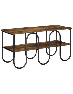 Supporto TV 100 x 40 x 50 cm Rovere Fumo Legno multistrato