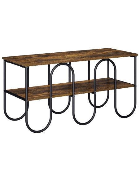 Supporto TV 100 x 40 x 50 cm Rovere Fumo Legno multistrato