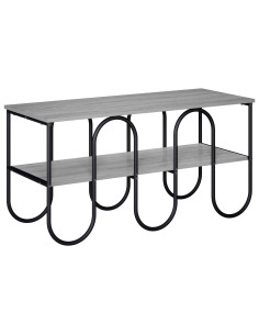 Supporto TV 100 x 40 x 50 cm Sonoma grigio Legno multistrato