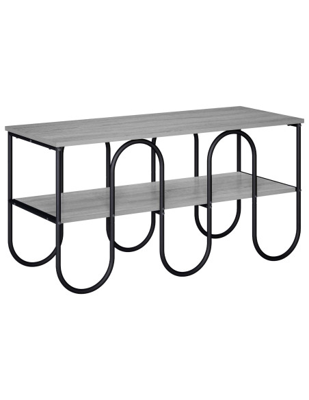 Supporto TV 100 x 40 x 50 cm Sonoma grigio Legno multistrato