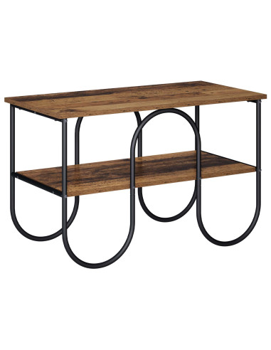 Supporto TV 80 x 40 x 50 cm Legno di quercia Legno multistrato