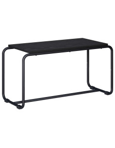 Supporto TV 80 x 35.5 x 42 cm Rovere Nero Legno ingegnerizzato