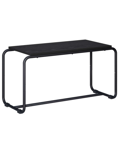 Supporto TV 80 x 35.5 x 42 cm Rovere Nero Legno ingegnerizzato