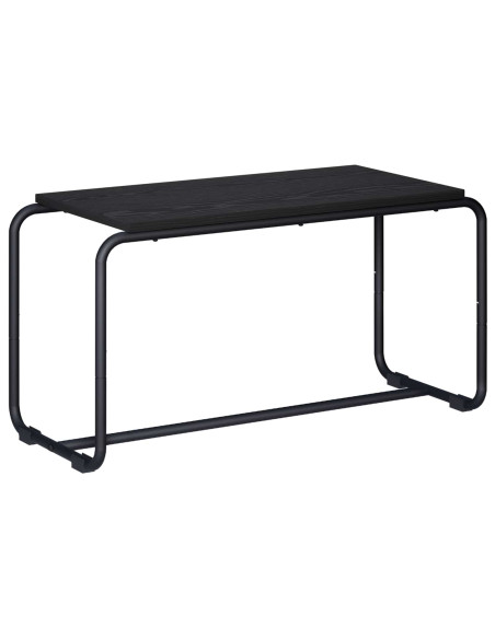Supporto TV 80 x 35.5 x 42 cm Rovere Nero Legno ingegnerizzato