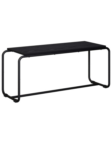 Supporto TV 98 x 35.5 x 42 cm Rovere Nero Legno ingegnerizzato