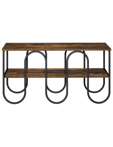 Supporto TV 100 x 40 x 50 cm Rovere Fumo Legno multistrato
