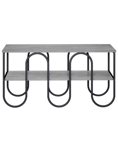 Supporto TV 100 x 40 x 50 cm Sonoma grigio Legno multistrato