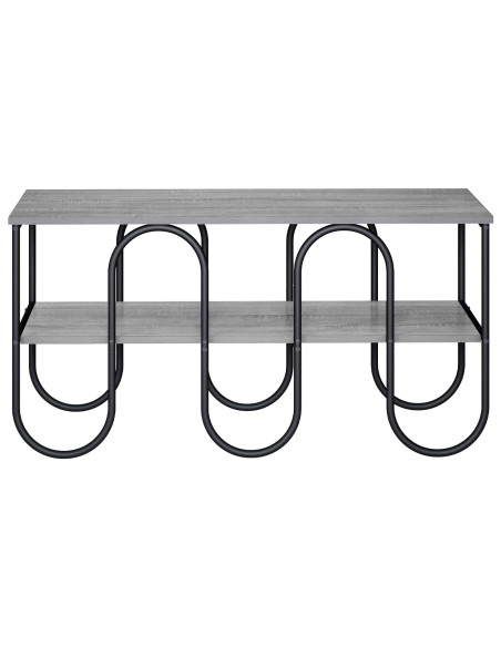 Supporto TV 100 x 40 x 50 cm Sonoma grigio Legno multistrato