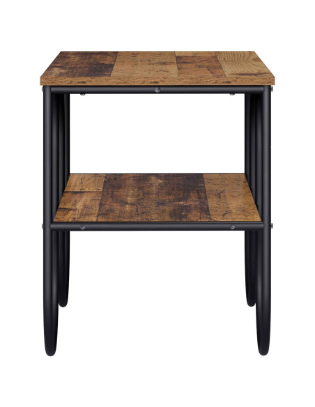 Supporto TV 80 x 40 x 50 cm Legno di quercia Legno multistrato