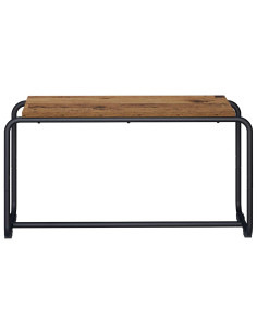 Supporto TV 80 x 35.5 x 42 cm Legno di quercia 2