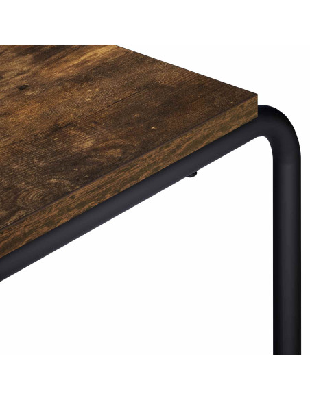 Supporto TV 80 x 35.5 x 42 cm Rovere Fumo Legno ingegnerizzato