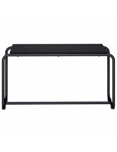 Supporto TV 80 x 35.5 x 42 cm Rovere Nero Legno ingegnerizzato